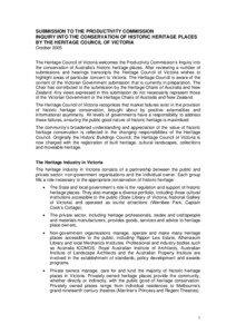 Microsoft Word - HCV Productivity Commission Submission Final 13 Oct 2005.d…
