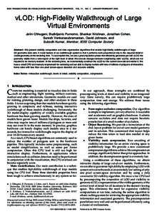 IEEE TRANSACTIONS ON VISUALIZATION AND COMPUTER GRAPHICS,  VOL. 11, NO. 1,