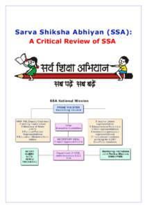 Sarva Shiksha Abhiyan (SSA): A Critical Review of SSA Current Status of the SSA  Table of Content