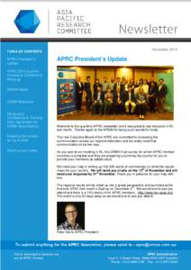 Microsoft Word - APRC_newsletter_Nov_2014.docx
