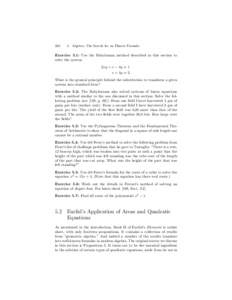 [removed]Algebra: The Search for an Elusive Formula