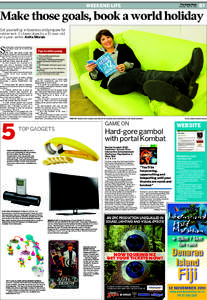 WEEKEND LIFE  The Daily Post Saturday, May 14, 2011