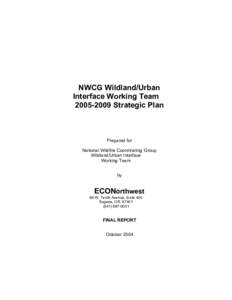 Microsoft Word - WUIWT_StrategicPlan[removed]no appendices.doc