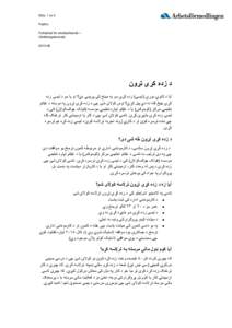 ‫‪Sida: 1 av 2‬‬ ‫‪Pashto‬‬ ‫– ‪Faktablad för arbetssökande‬‬ ‫‪Utbildningskontrakt‬‬ ‫‪‬‬
