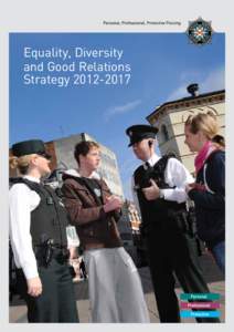 Equality, Diversity and Good Relations Strategy Equality, Diversity and Good Relations Strategy