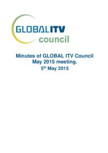 GLOBAL ITV Deliverable Template