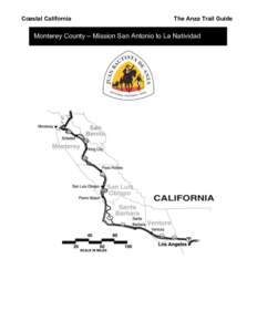 The Anza Trail Guide - Monterey County
