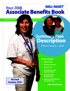 Wal-Mart 2008 Associate Benefits Book