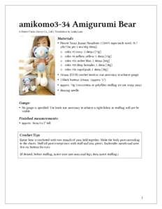 Microsoft Word - amikomo3-34 Amigurumi Bear.doc