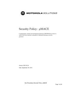 Microsoft Word - 200j - uMACE_Security_Policy accepted changes.doc