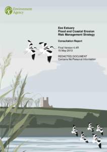 Exe Estuary Strategy Consultation Report  Exe Estuary Flood and Coastal Erosion Risk Management Strategy Consultation Report