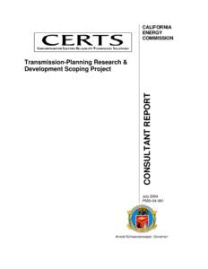Transmission-Planning Research & Development Scoping Project
