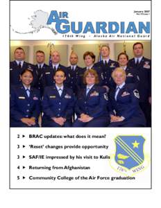 January 2007 Vol. 18 Issue 1 176th Wing  •