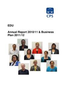 EDU Annual Report & Business Plan Contents 1.