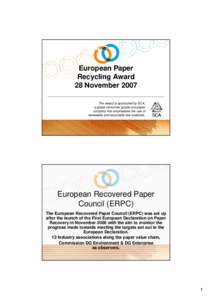 Microsoft PowerPoint - ERPC awardsppt