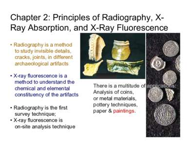 Chapter 2: Principles of X-Ray Fluorescence