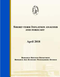 Short term Inflation Analyses and Forecasts