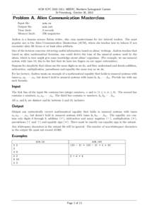 Maths24 / Character sets / COMPASS/Sample Code