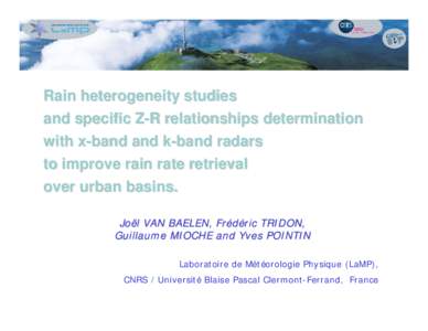 Technology / Radar / Precipitation / DBZ / Weather radars / Rain / Clermont-Ferrand / Meteorology / Atmospheric sciences / Radar meteorology