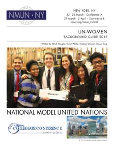 NMUN-NY 2015 Background Guide - UN-Women