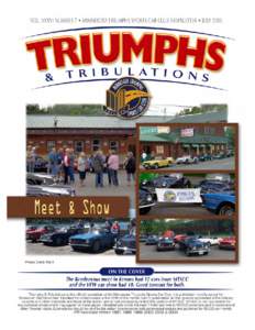 Triumphs & Tribulations, July, 2016, Page 1  PREZ RELEASE PREZ RELEASE  Konig 7