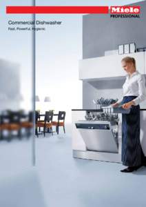 Commercial Dishwasher Fast, Powerful, Hygienic Miele - Added Value  Know-how Plus