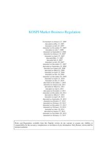 Microsoft Word - _20150211_Kospi_Market_Business_Regulation.doc