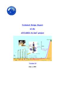 Technical Design Report of the ANTARES 0.1 km2 project Version 1.0 July 2, 2001