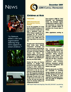 DecemberNEWS Children at Risk THAILAND Child Protection and