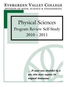 Physical Science Program Review