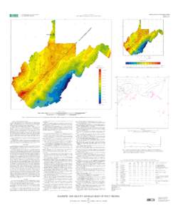U.S. DEPARTMENT OF THE INTERIOR U.S. GEOLOGICAL SURVEY WEST VIRGINIA GEOLOGICAL AND ECONOMIC SURVEY 81o