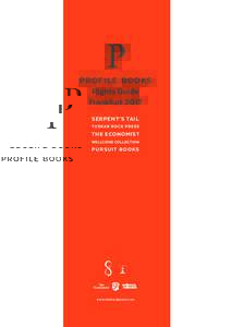 PROFILE BOOKS PROFILE BOOKS Rights Guide Frankfurt 2017 SERPENT’S TAIL