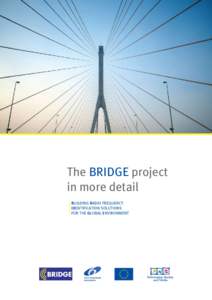   The BRIDGE project in more detail Building Radio frequency Identification solutions