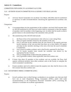 University Proposal (P164) on June 9, 2009  CUFA