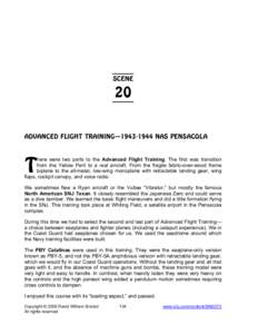 SCENE  20 ADVANCED FLIGHT TRAINING—[removed]NAS PENSACOLA  T