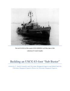 Microsoft Word - Building an USCG 83-foot Sub Buster.doc