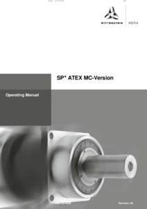 2022-D014985  06 SP+ ATEX MC-Version Operating Manual