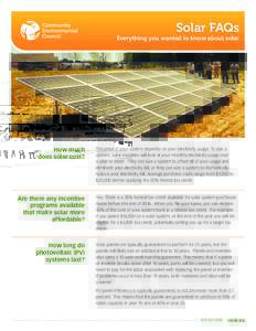 Solar FAQs Everything you wanted to know about solar How much does solar cost?