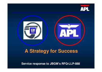 APL Logistics  presentation to