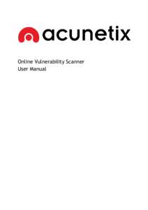        Online Vulnerability Scanner