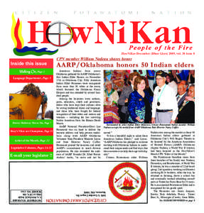 HowNiKan December (Bbon Gises) 2009, vol. 30 issue 8  Inside this issue Walking On, Page 2 Language Department , Page 5