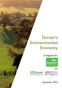 Dorset’s Environmental Economy A report for  and