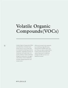 Volatile Organic Compounds(VOCs) 02 Volatile Organic Compounds (VOCs)