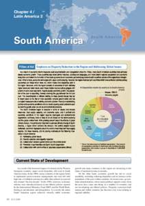 Chapter 4 / Latin America 2 South America Pillars of Aid Emphasis on Disparity Reduction in the Region and Addressing Global Issues