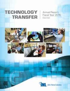 TECHNOLOGY TRANSFER Annual Report Fiscal Year 2015 December