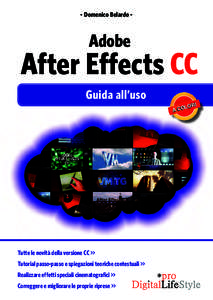- Domenico Belardo -  Adobe After Effects CC Guida all’uso