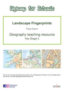 Landscape Fingerprints Paula Owens Geography teaching resource Key Stage 2