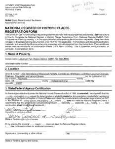 USDllNPS NRHP Registration Form Laburnum Park Historic Dlstrict Richmond, Virgrnia