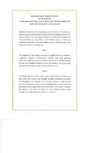 Memorandum of Understanding on Establishing 