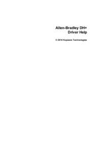 Allen-Bradley DH+ Driver Help